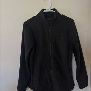 Women’s activewear Black Full-Zip Jacket